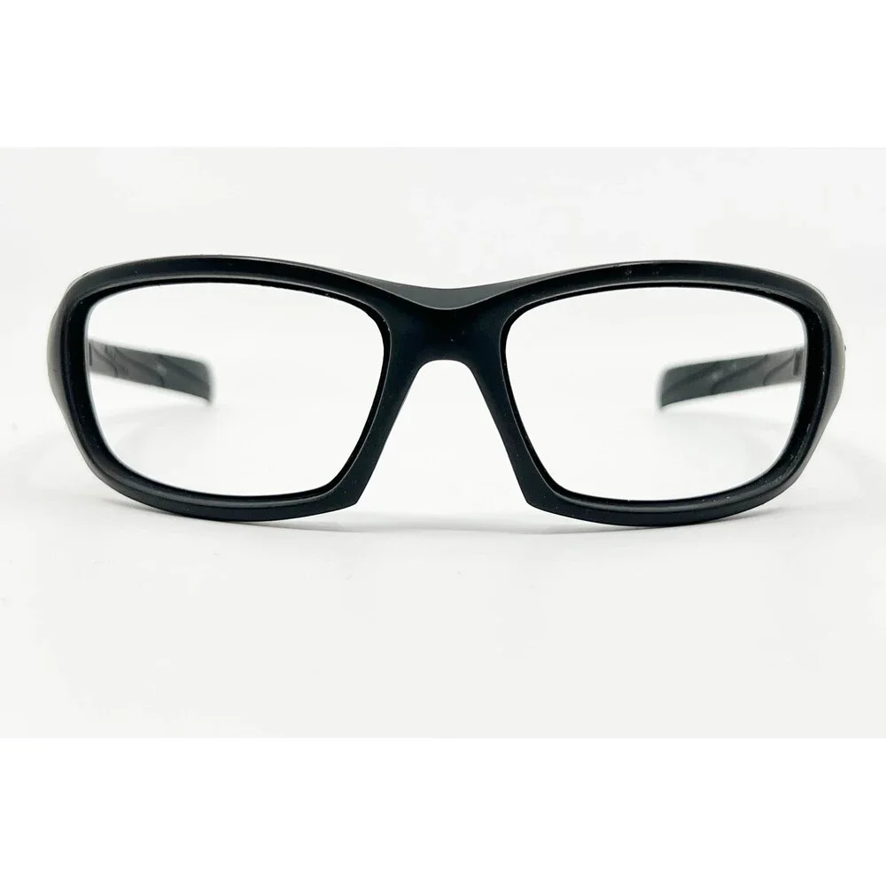 Wiley X Sleek Safety Glasses Mens Black Z87-2+ Wrap Frame Sunglasses OS